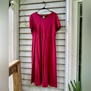 Elegant Red Women's Dress